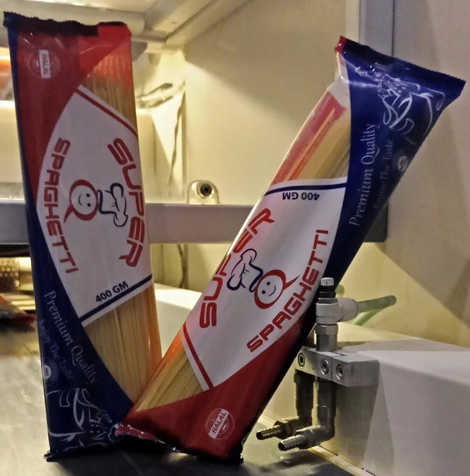 Super Q red-blue 400 g High Quality spaghetti Hot prices