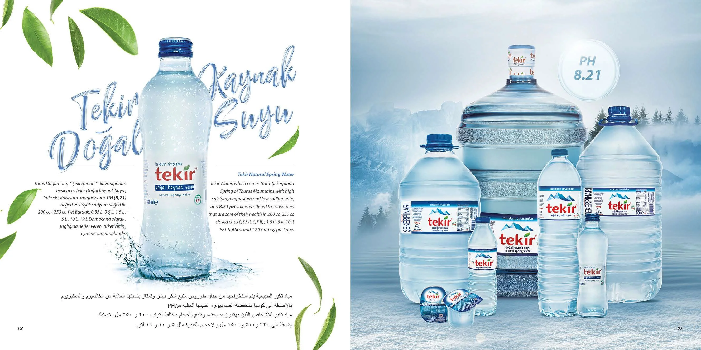 Natural Alkaline Mountain Spring Water