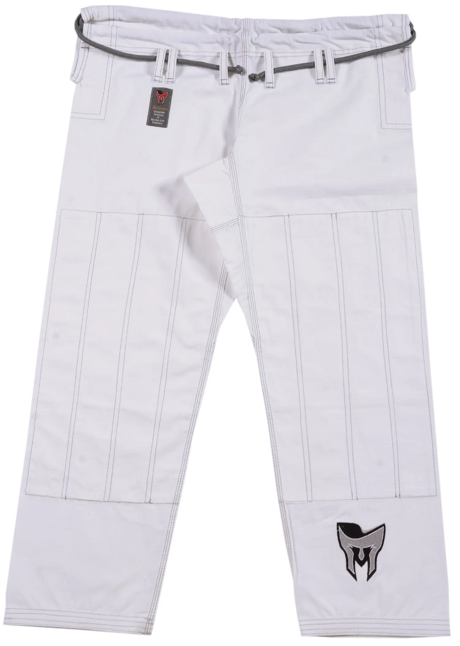 Pakistan Made 100% Cotton Pearl Weave White Silver BJJ Uniform Brazilian Jiu Jitsu Gi BJJ Kimono  Reema Technologies
