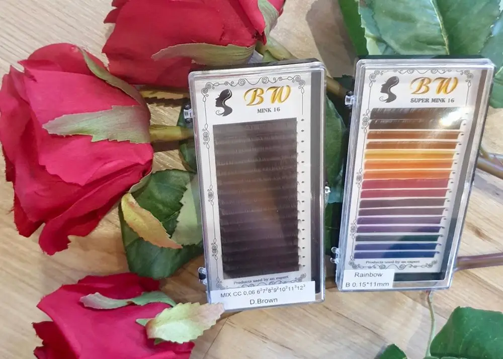 
COLOR Mink /Silk eyelash extension Korea of the manufacturing in Vietnam 