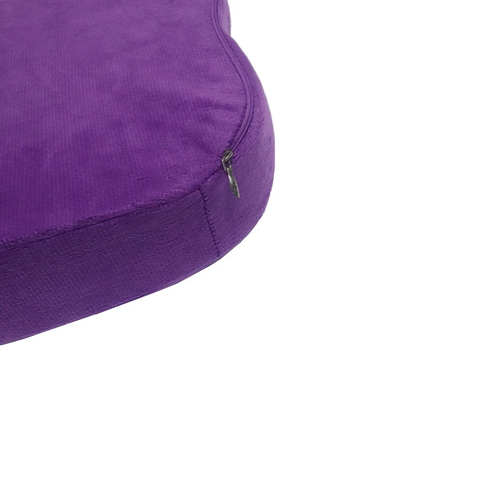 Hot Sale Pillow Car Seat Plush Fabrics Keep Warm Memory Foam Seat Cushion