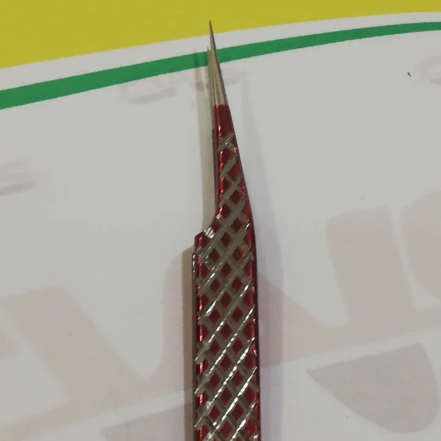 
Latest New Professional Gold Plated Volume Eyelash Extension Tweezers/Finest Volume Lash 