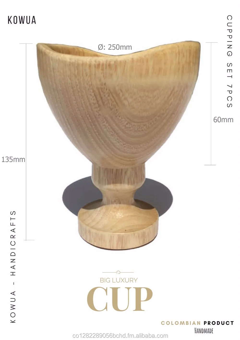 
Swedish Roller Cup Massager, wood therapy massager 