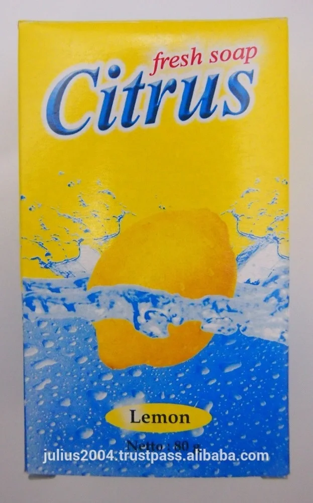 
CITRUS Fruity Soap / Toilet Bath Soap (Box Packing) Fresh and Clean 