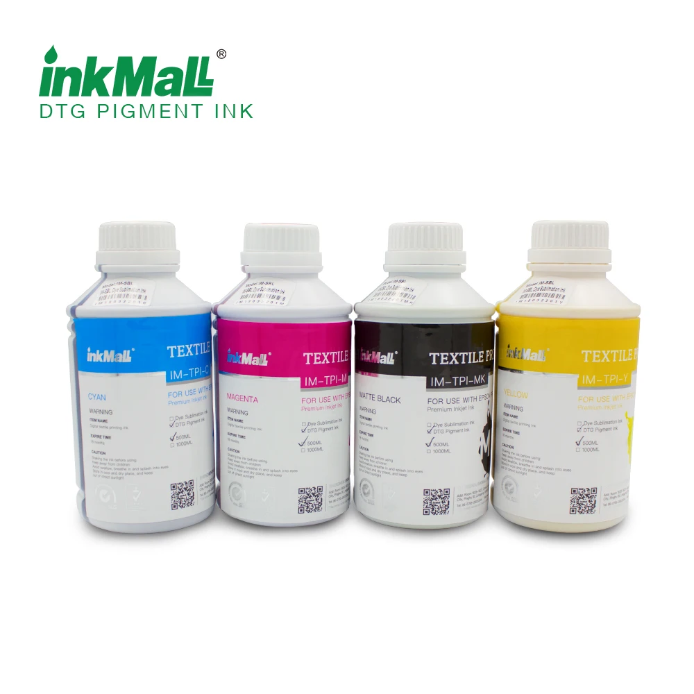 Inkmall Dtg Discharge Pigment Ink For Epson Dx5 Printhead