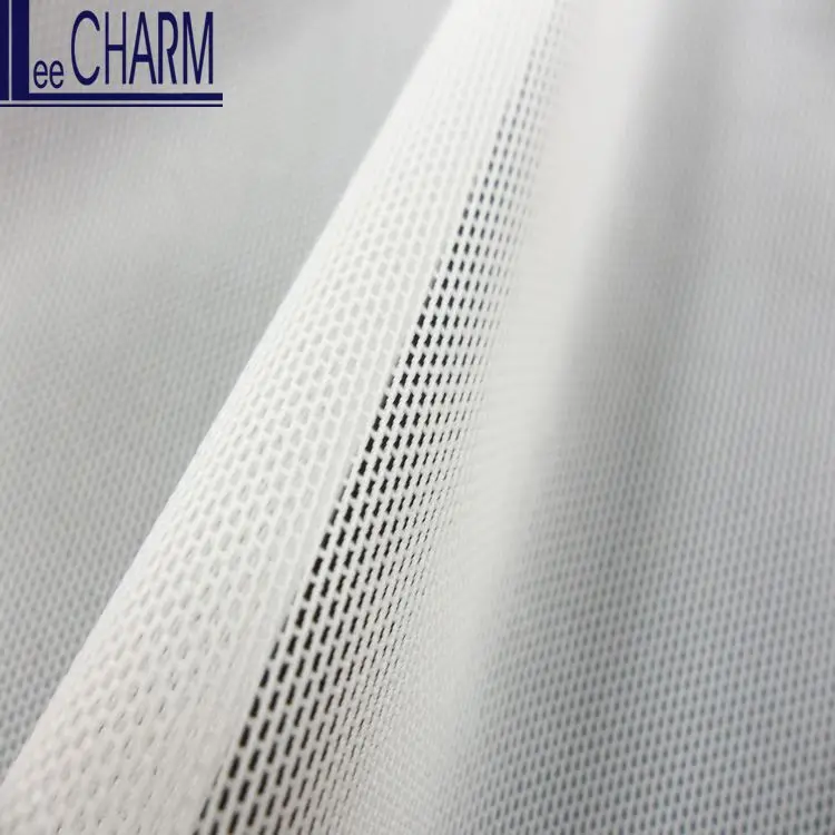 LCHD002 95 Nylon 5 Spandex 71gsm Elastic Power Mesh Fabric For Sportswear