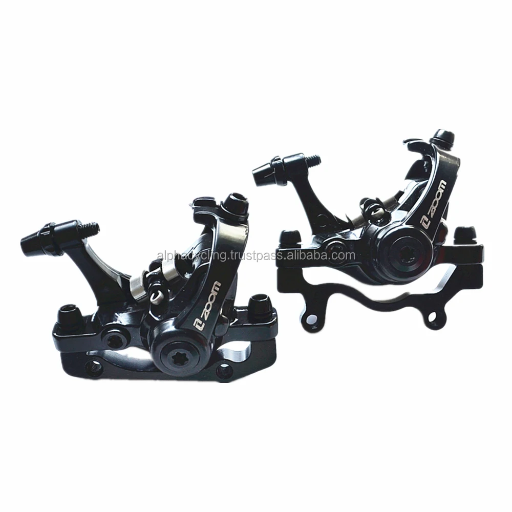 New ZOOM HB-680 MTB Mechanical Disc Brake Two sides Braking Force