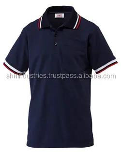 Adult Pro Style Umpire Shirt  baseball umpire shirts short sleeve blue with knitted calor customized logo  161166