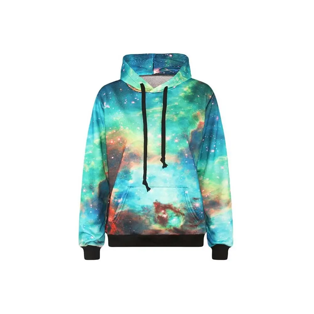 Galaxy Sublimation Printing 3d Men Hoodie