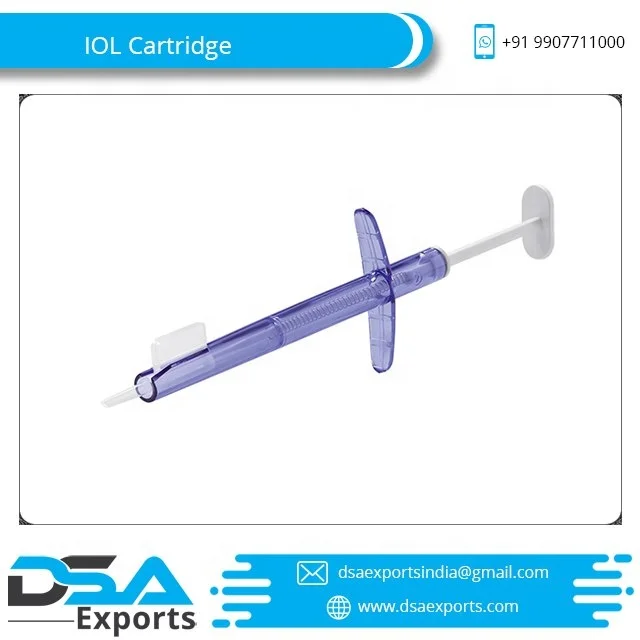 Top Quality IOL Cartridge CE Certified Regular Clear IOL Cartridge Buy From Trusted Exporter