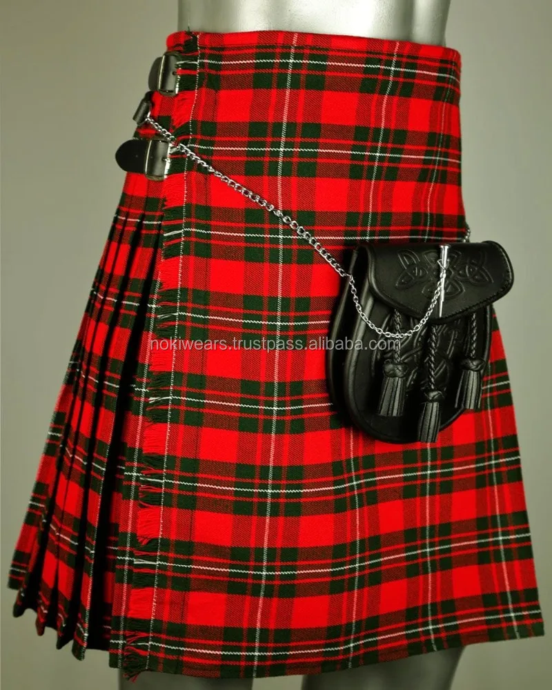 2017 full dress wedding kilt sporran for scottish party and tartan kilts/ At Noki