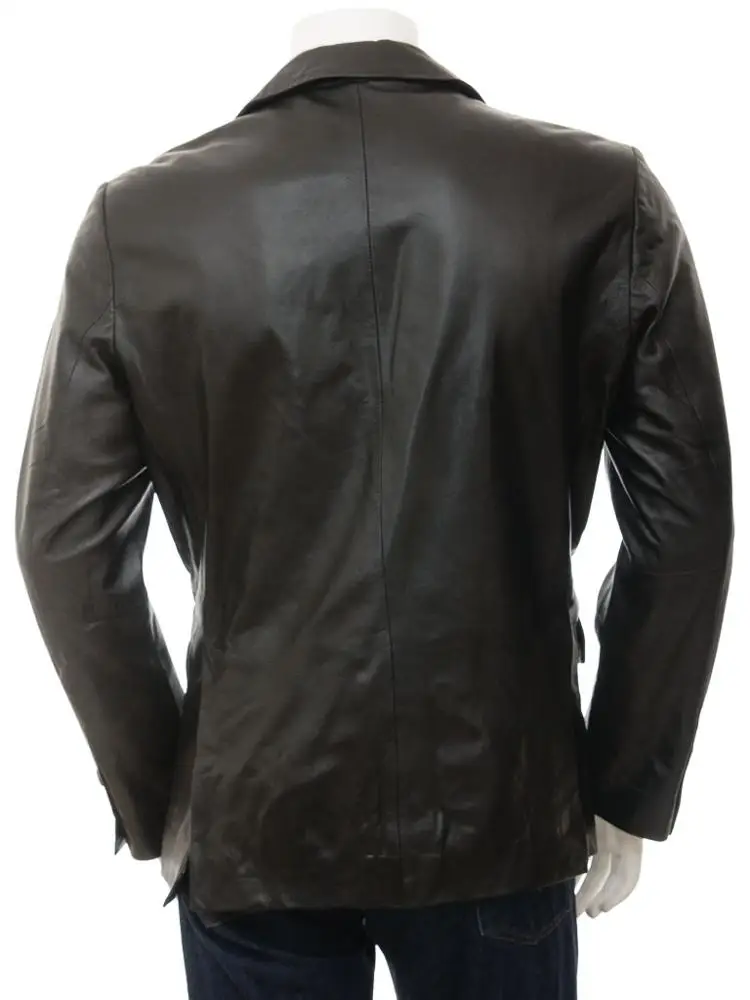 2020 autumn 2 button leather blazer 2020 high quality Factory Price