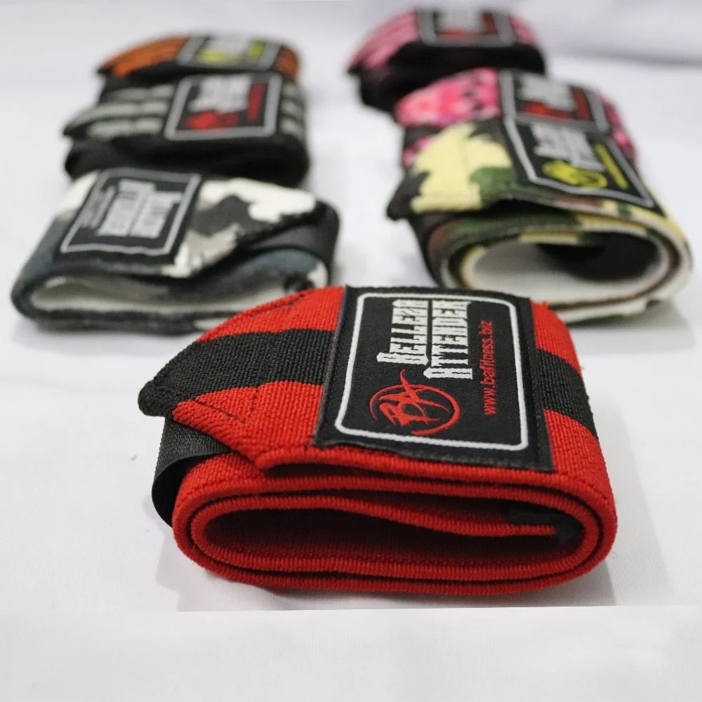 Bodybuilding wrist wraps different strength Extra Heavy Duty Weightlifting Wrist Wraps