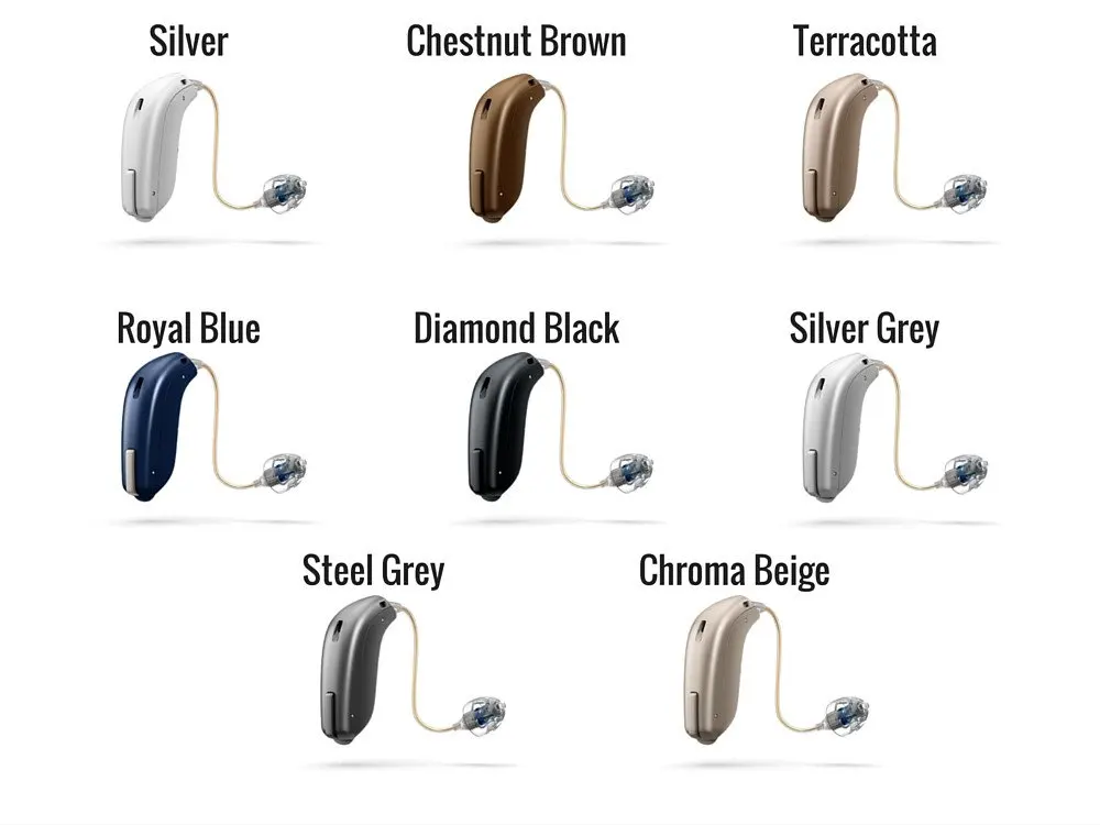 Oticon OPN 1 miniRITE Hearing Aid WITH water resistant coating bluetooth hearing aid rite bte made in Denmark