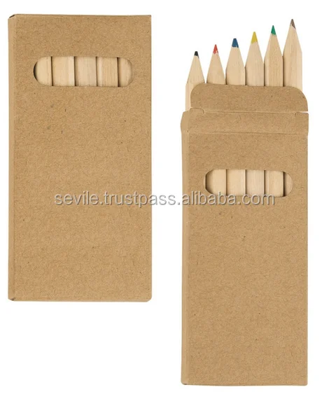 Quality Color Pencils in Tube, Cheap School Pencils in Box