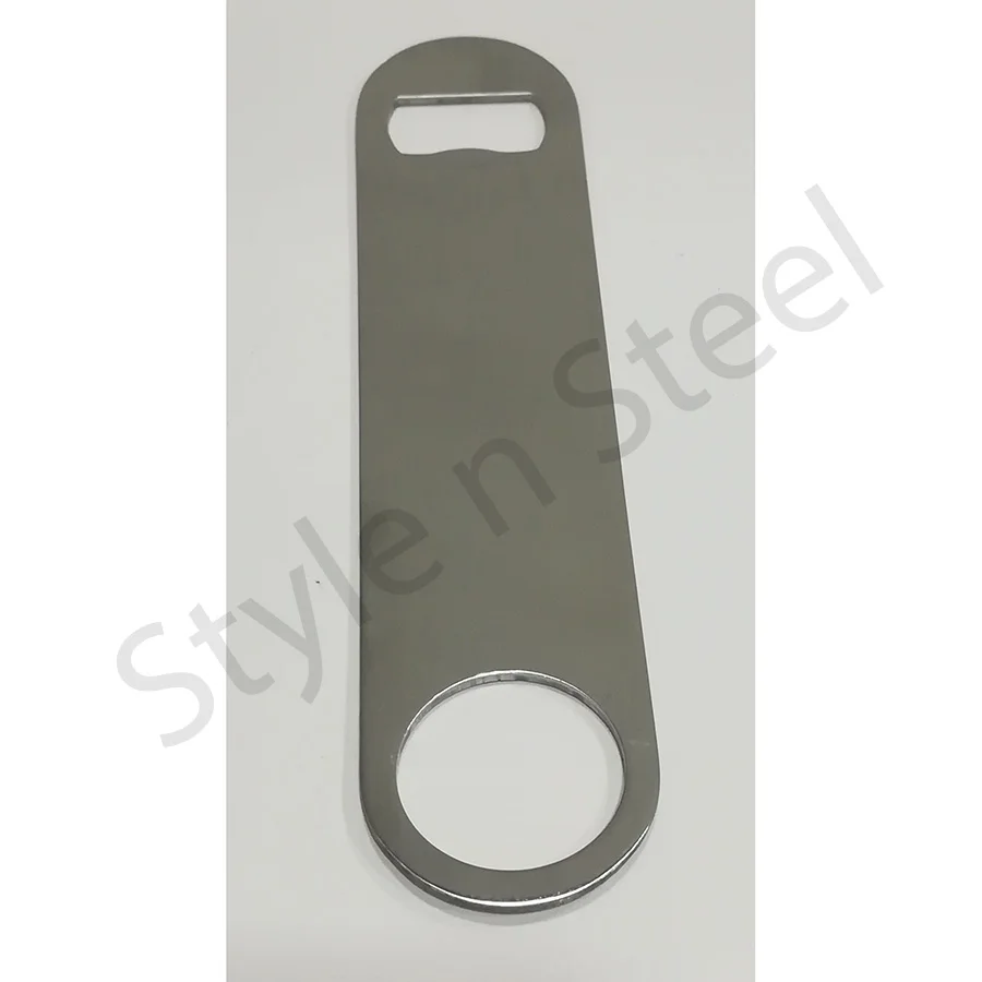 Wine Bottle Opener Hot Sale Custom Stainless Steel Opener Bar Flat Flat Bottle Opener Stainless Steel