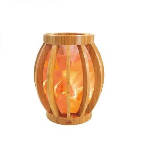 
Amazing Basket Salt Lamp With Chunks-Sian Enterprises 