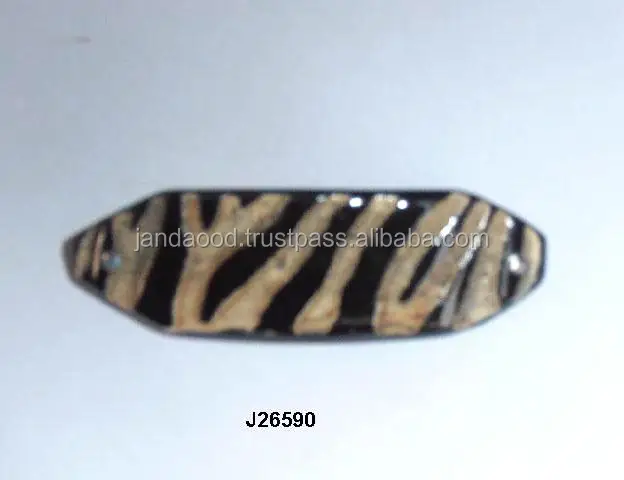 Handmade Buffalo Horn Hair Clip with Patterns Hair Accessories Horn Hair Accessories Horn crafts