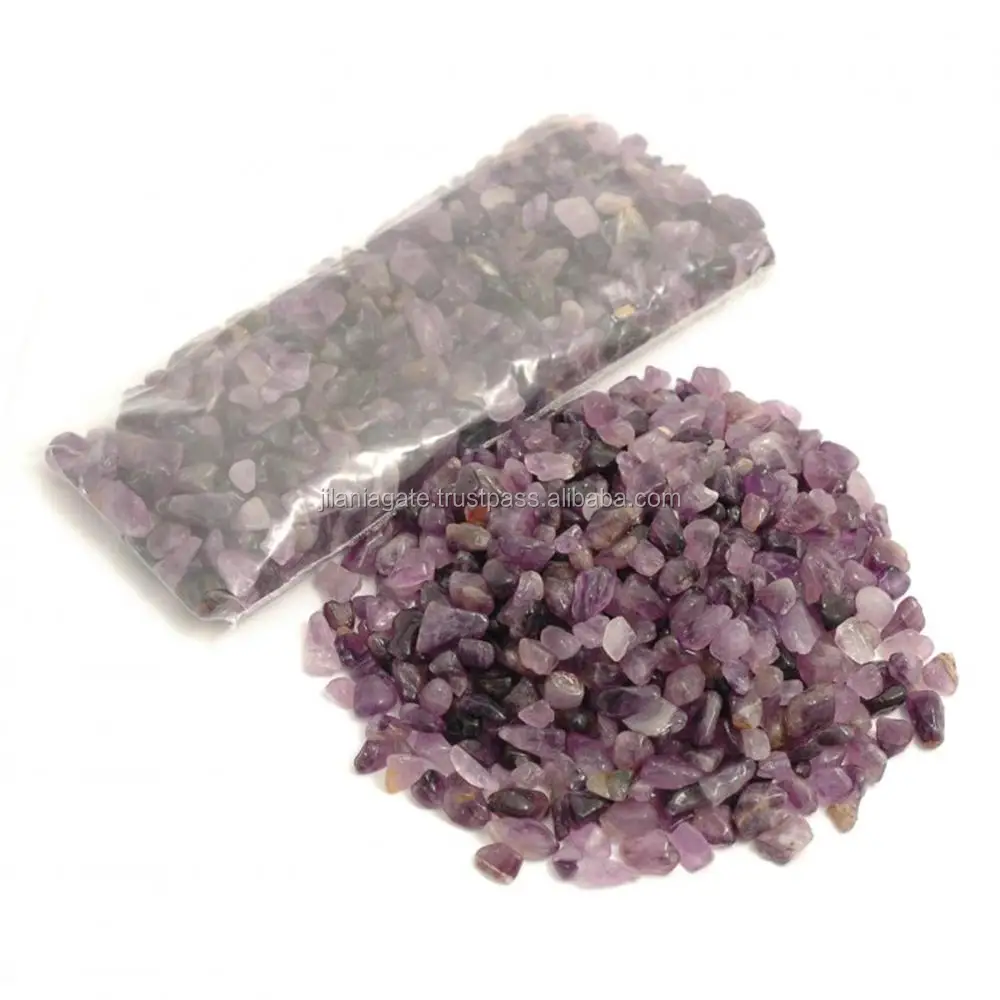 
Amethyst Chips Stones : Amethyst Undrilled Chips 