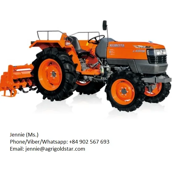 
KUBOTA TRACTOR 4508 - HOT SALE, MADE IN THAILAND, EXPORT WORLDWIDE, BIG DISCOUNT NOW, MADE IN THAILAND, JAPANESE PRODUCT 