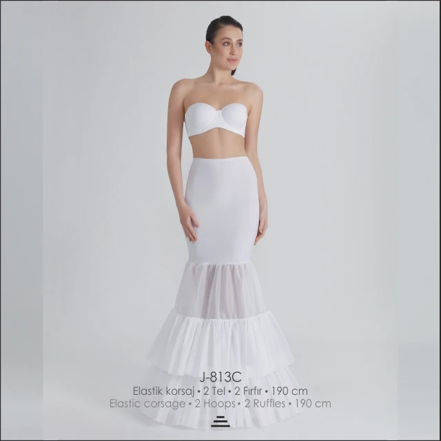 
Special Mermaid Petticoat for Wedding Dresses 