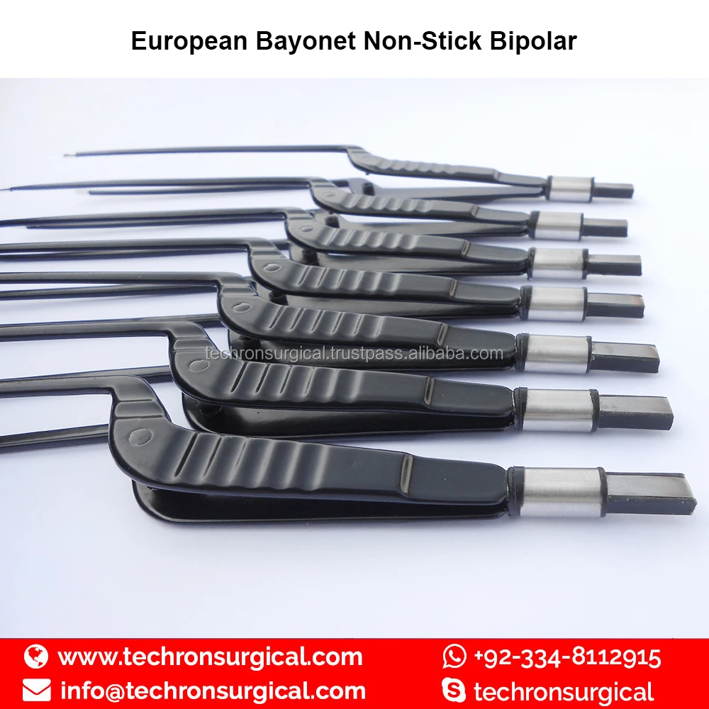 Байонетные антипригарные европейские Биполярные щипцы