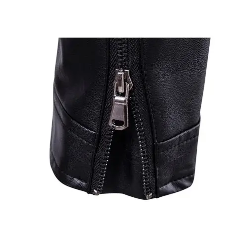 Men Waterproof And Warm Motorcycle Jacket Motorcycle Leather Jacket Men Genuine Leather  With Custom Logo