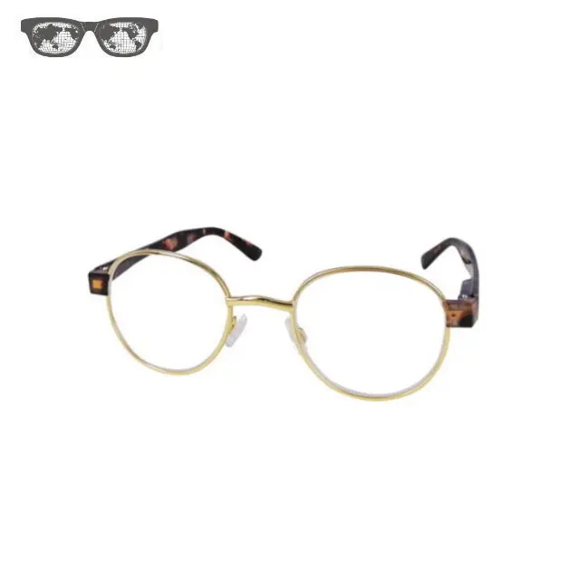 New model metal spectacle frame with spring temples for Men and Women