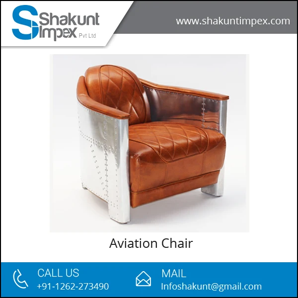 
Modern Design Luxury Home Furniture Living Room One Seat Aviation Chair 