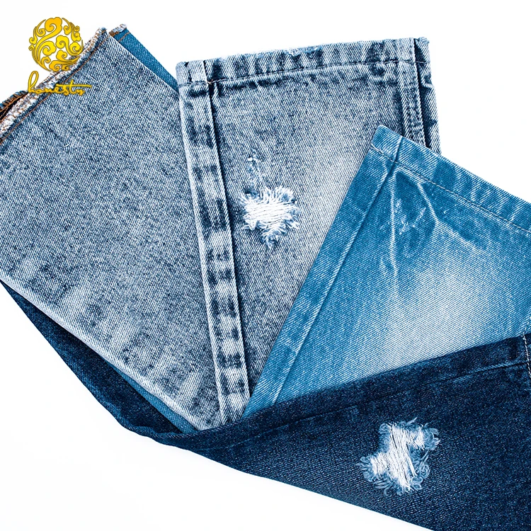 
Good quality men trousers 100 cotton denim fabric for jeans 