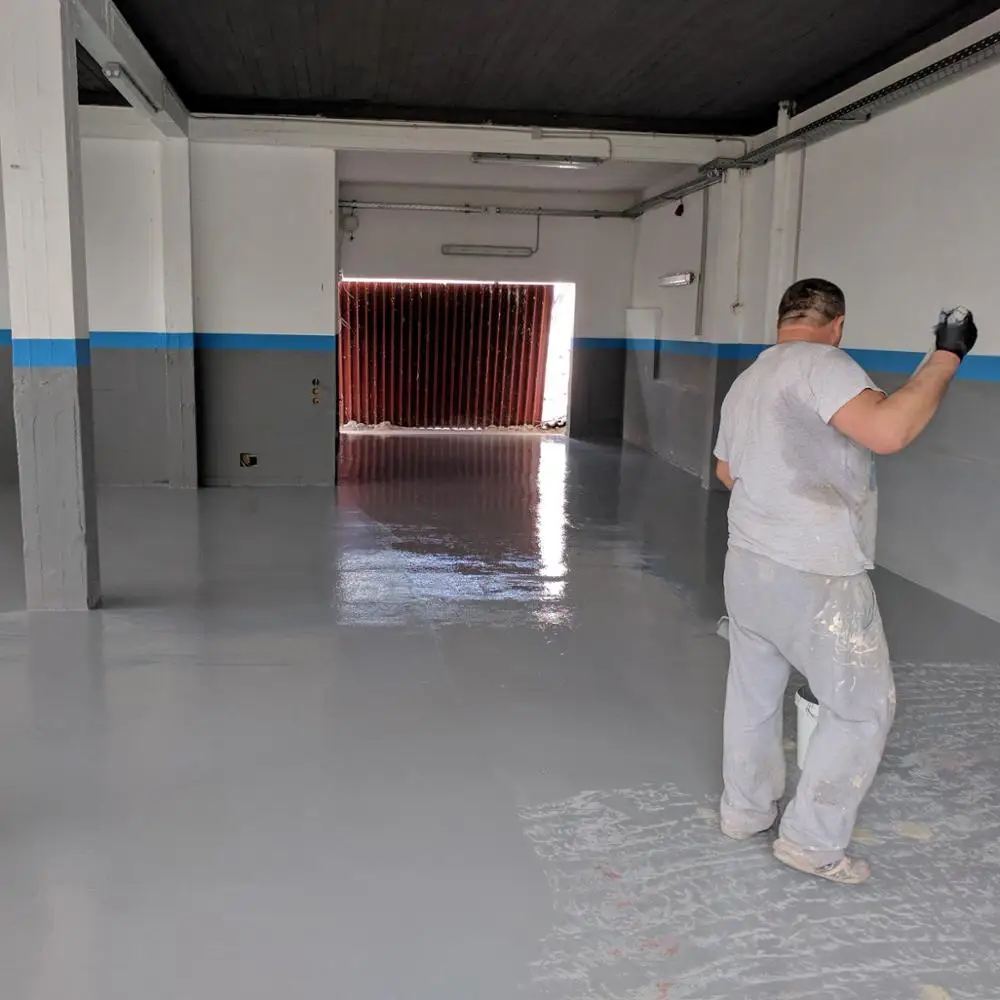 Epoxy Floor Coating - Easy to apply with roller for warehouses and factories