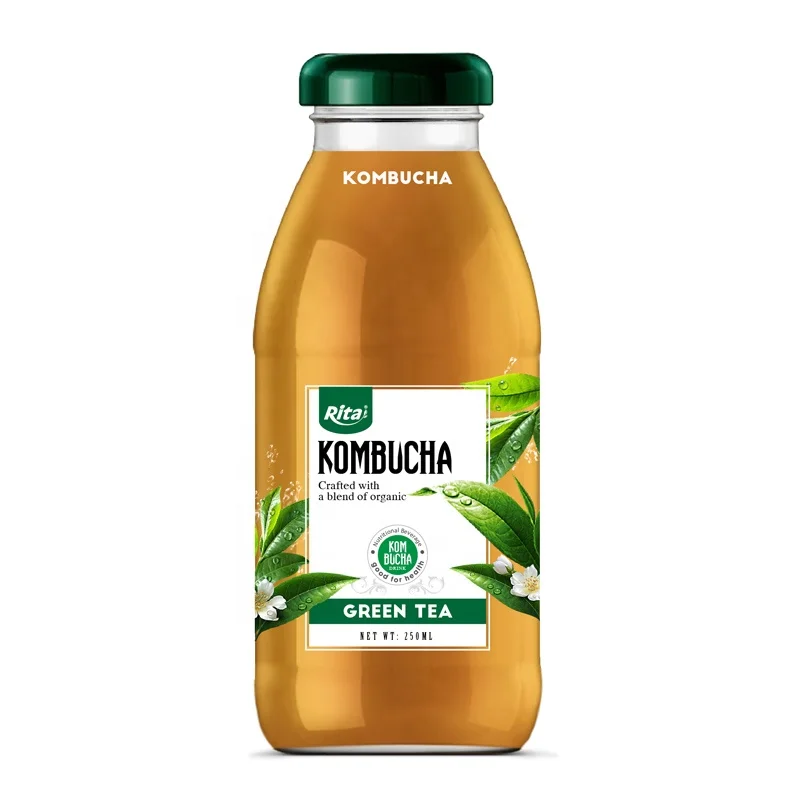 OEM 250ml Glass Bottle Kombucha With Passion Fruit Food And Beverage Private Label Oem Retail