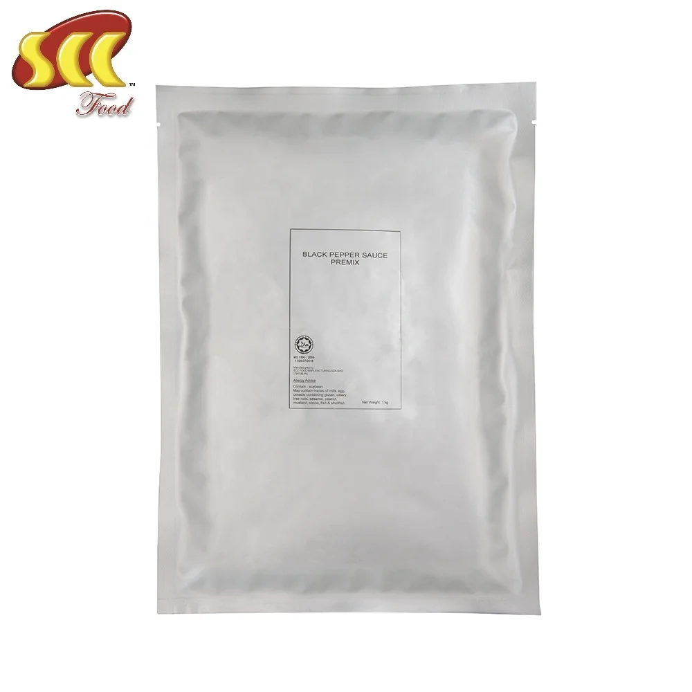 1kg Wholesale Instant Black Pepper Powder Sauce Halal Price from Malaysia