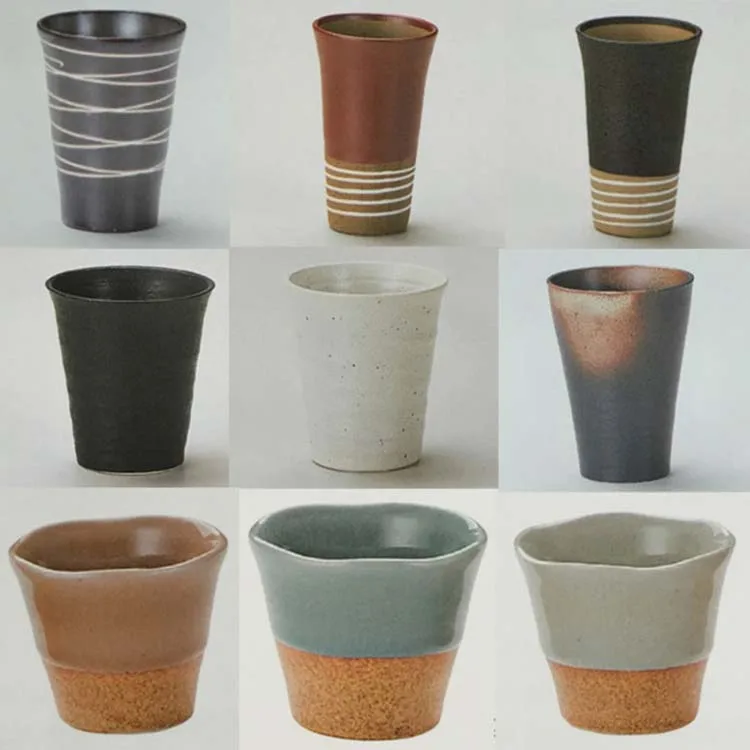 Pretty and colorful tea cup ceramic with logo, tea cup no handle