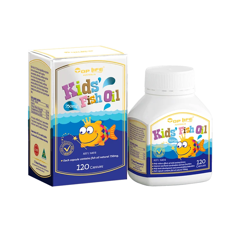 
Kids Fish Oil 750 Max (120 capsules) 