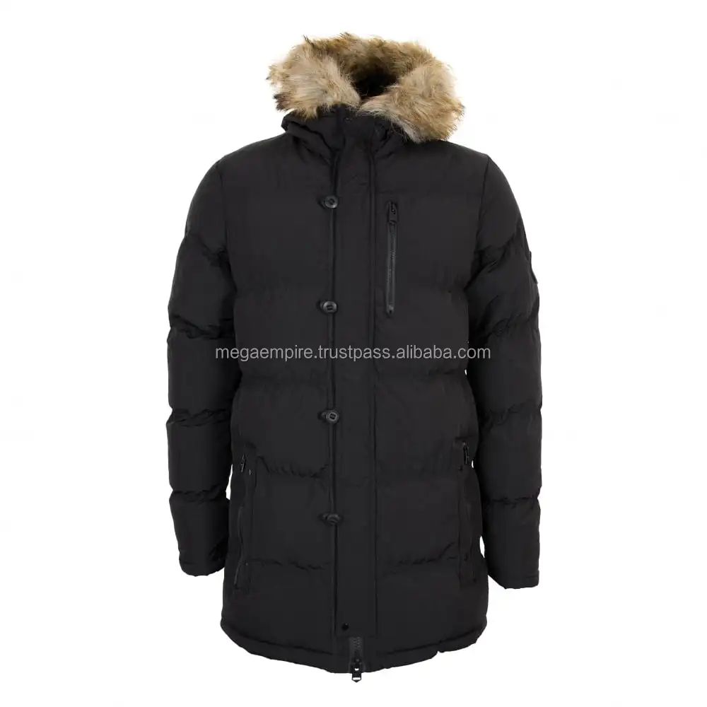  Мужское зимнее пальто флисовая куртка теплая ветровка с воротником-стойкой плотная куртка-пуховик на молнии зимняя мужская