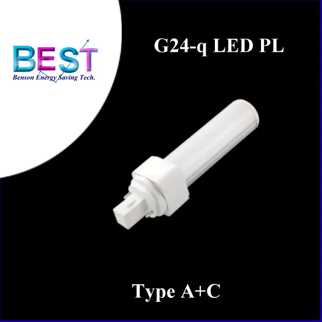 
Mains voltage power input and ballast compatible 4 pin rotary G24q LED lamp 