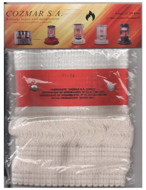 
Best price/quality rate Corona SL-51 kerosene heater wick spare part. 