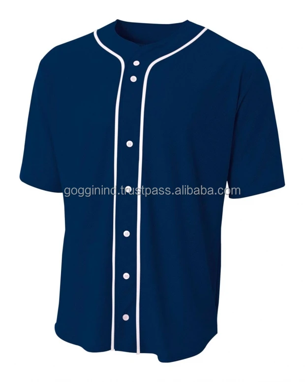 
100% polyester baseball shirt custom sublimated baseball jersey 