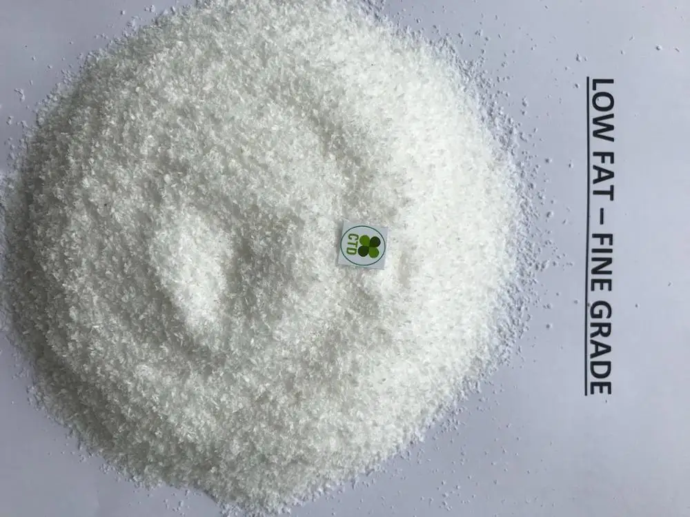 
DESICCATED COCONUT HIGH FAT /LOW FAT 