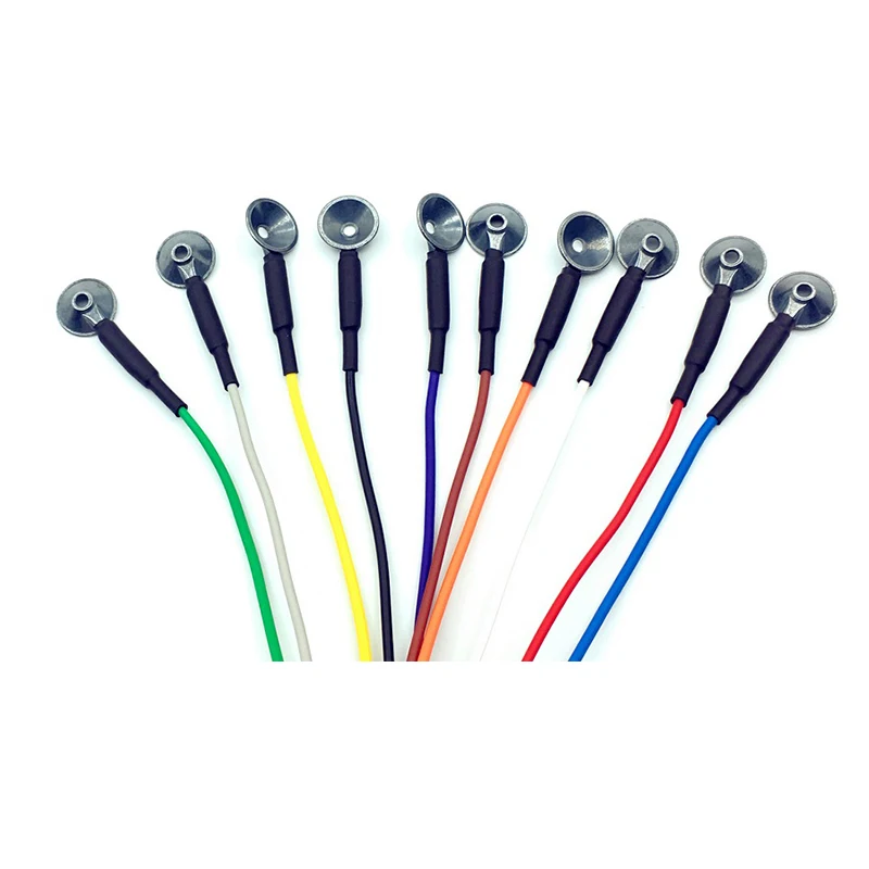 Reusable eeg electrode cup  Ag Agcl silver chloride electrode