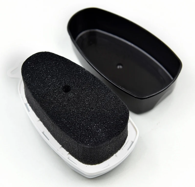 Instant Soft Comfortable Black Shoe Shiner Shine Sponge For Shoe Shine Easy To Use Portable Shoe Shiner Spounge