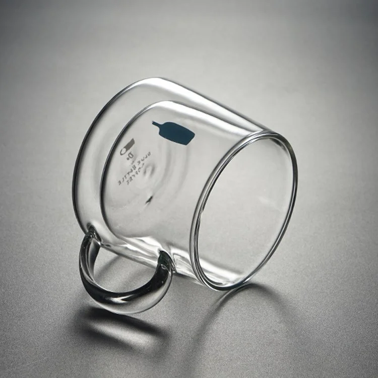 
Hot sale borosilicate specialty vintage glass macchiato coffee cups 