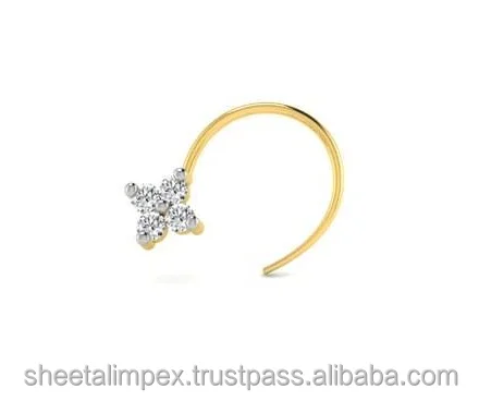 New Collation Of Diamond Nose Pin at Cheaper Price