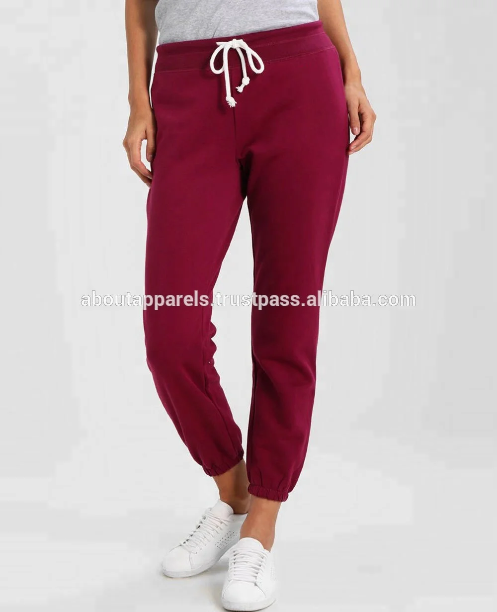 High quality Green satin side stripe sweatpants, Wholesale Women side stripe skinny sweat pants