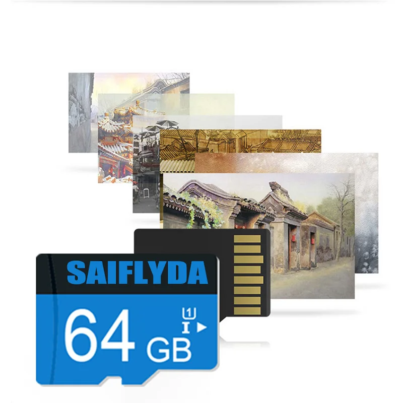 
Factory Price Made In TaiWan Sd Card 32gb 16gb 8gb 4gb Big Size Capacity Memory Tf Card with Adapter 