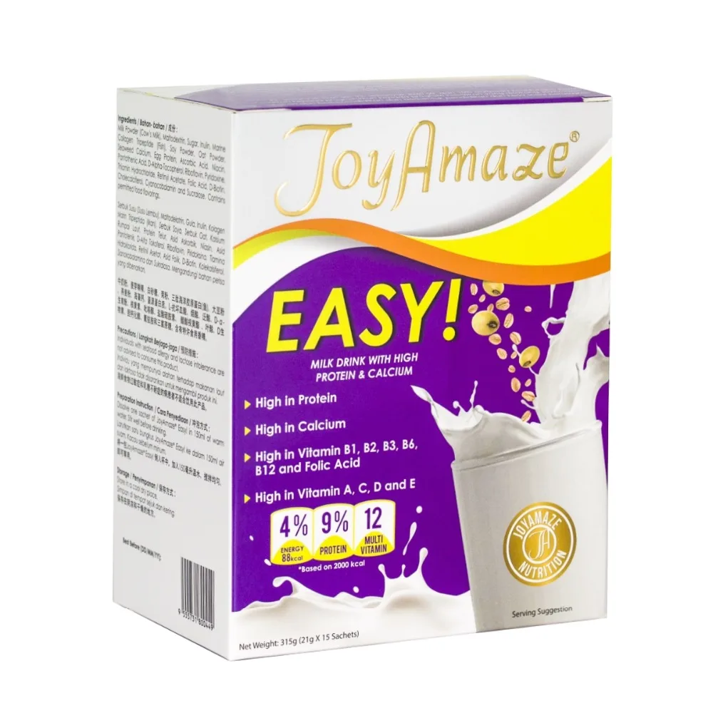 Milk Protein drink enriched with calcium for bone and joint health