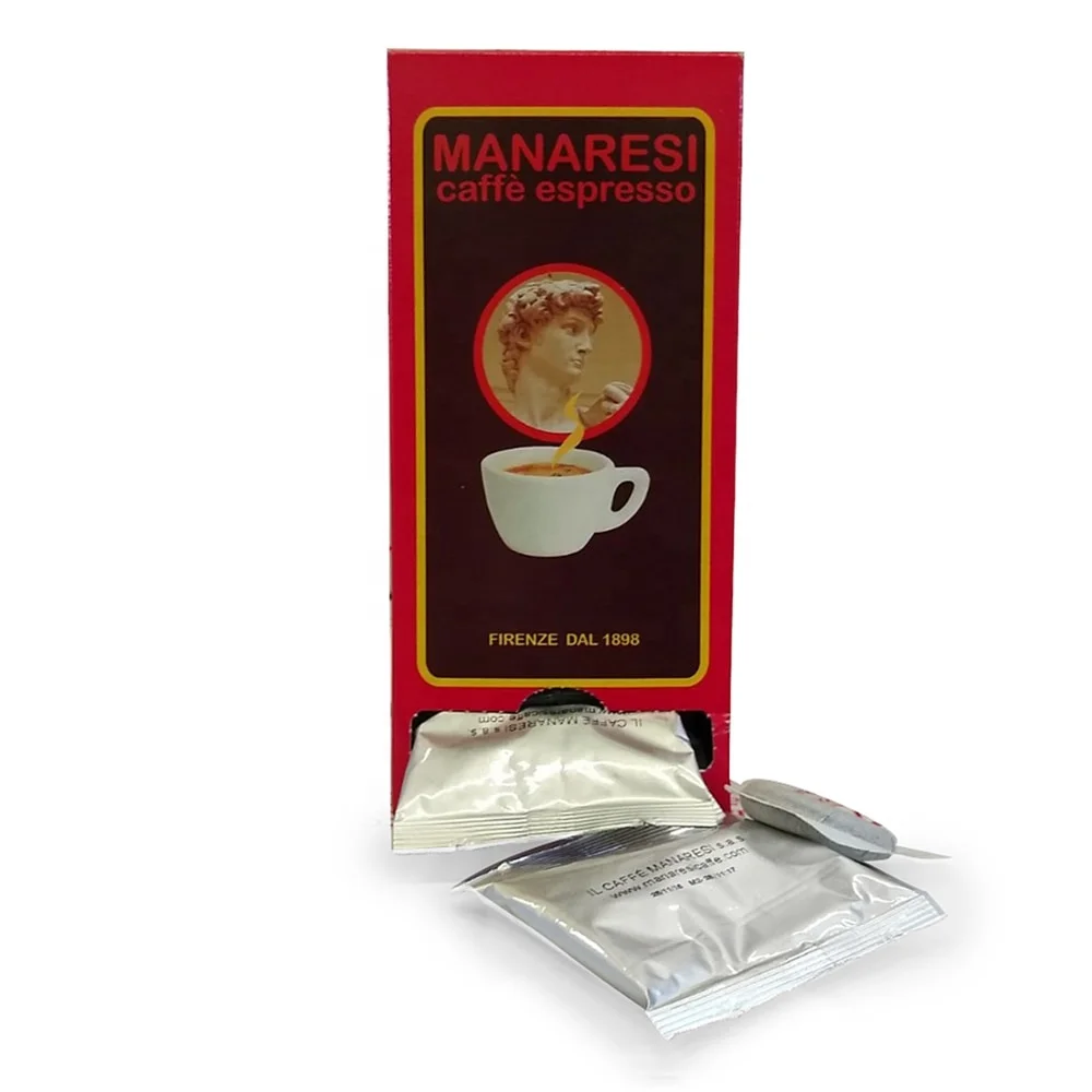 
18 Top quality coffee arabica Italian espresso pods 