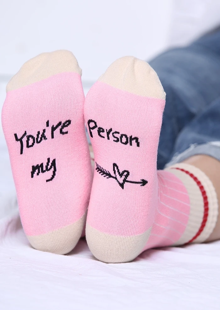 Носки You Are My Person 2019 на День святого Валентина