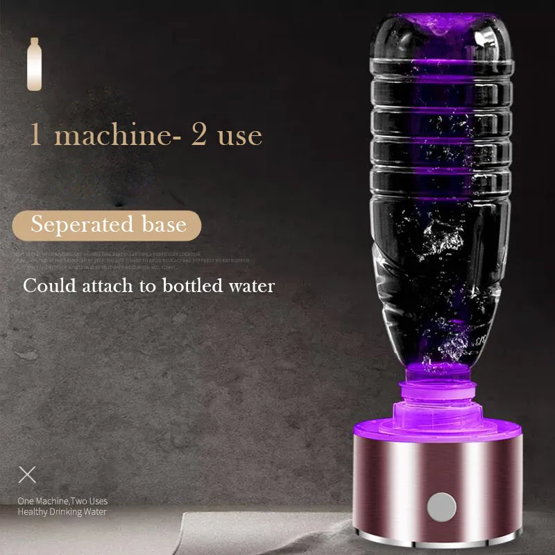 Водородная бутылка для воды 2020 Новинка FZ22HW PEM разделение кислорода и водорода бело ионизатор нано-пузырьков h2 aivee высокая концентрация